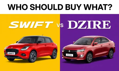 Swift vs Dzire: Who Should Buy What?