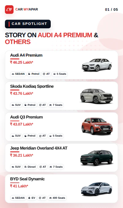 Luxury Cars Under 50 Lakhs to buy in Delhi