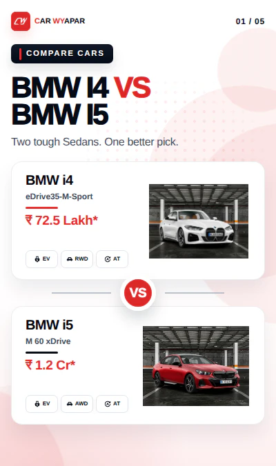 BMW i4 VS i5: Head 2 Head
