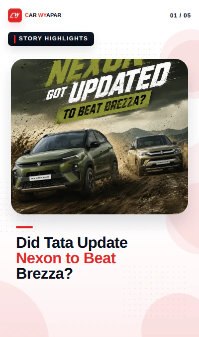 Did Tata Update Nexon to Beat Brezza?